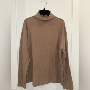 Vince Tan Turtleneck Sweater Relaxed Fit